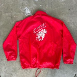 Vintage horse racing coaches jacket
